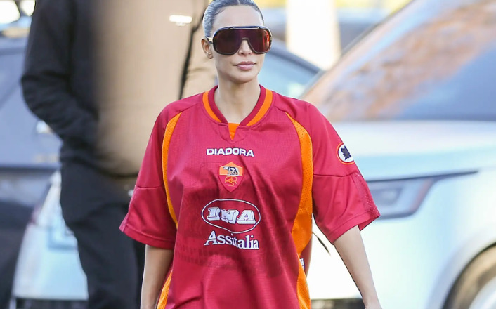 Hoe Kim Kardashian de zoekopdrachten naar AS Roma-truien deed exploderen